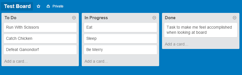 Trello Lists